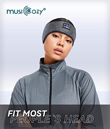 Bluetooth 5.2 Sleep Headphones  Wireless Headband Earphones Sleeping Mask & Workout Headband for Women Men  Ideal for Running  Travel & Relaxation  Cool Tech Gifts