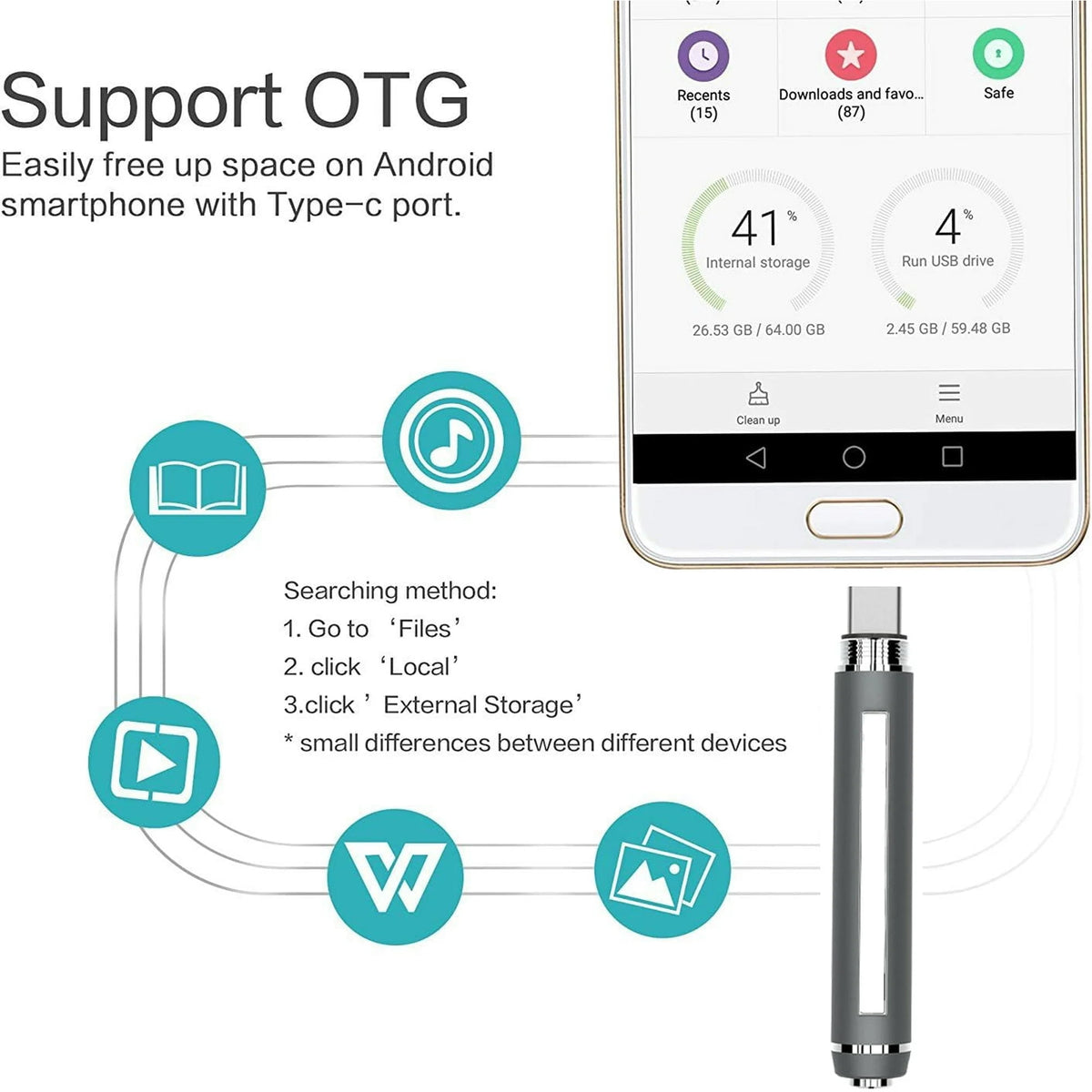 64GB Digital Voice Recorder Pen-Mini Audio Recording Device for Meetings-Portable Dictaphone Microphone Professional Audio Recorder for Lecture/Meeting/Course Audio Recorder Transfer File to Computer