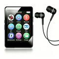 MP3 Player Mini Digital Walkmen Portable MP4 Bluetooth Stereo Speaker HiFi Music Player Multifunction Recording Alarm Clock Video Playback Photo Album Supports up to 128GB for Kids Running Walking