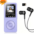 MUSICOZY MP3 Player with Bluetooth and 32GB Hi-Fi Music Player with Built-in Speaker Earphones Voice-Activated Recording MP3 Players with FM/E-Book/Video Supports up to 128GB for Kids Running Walking